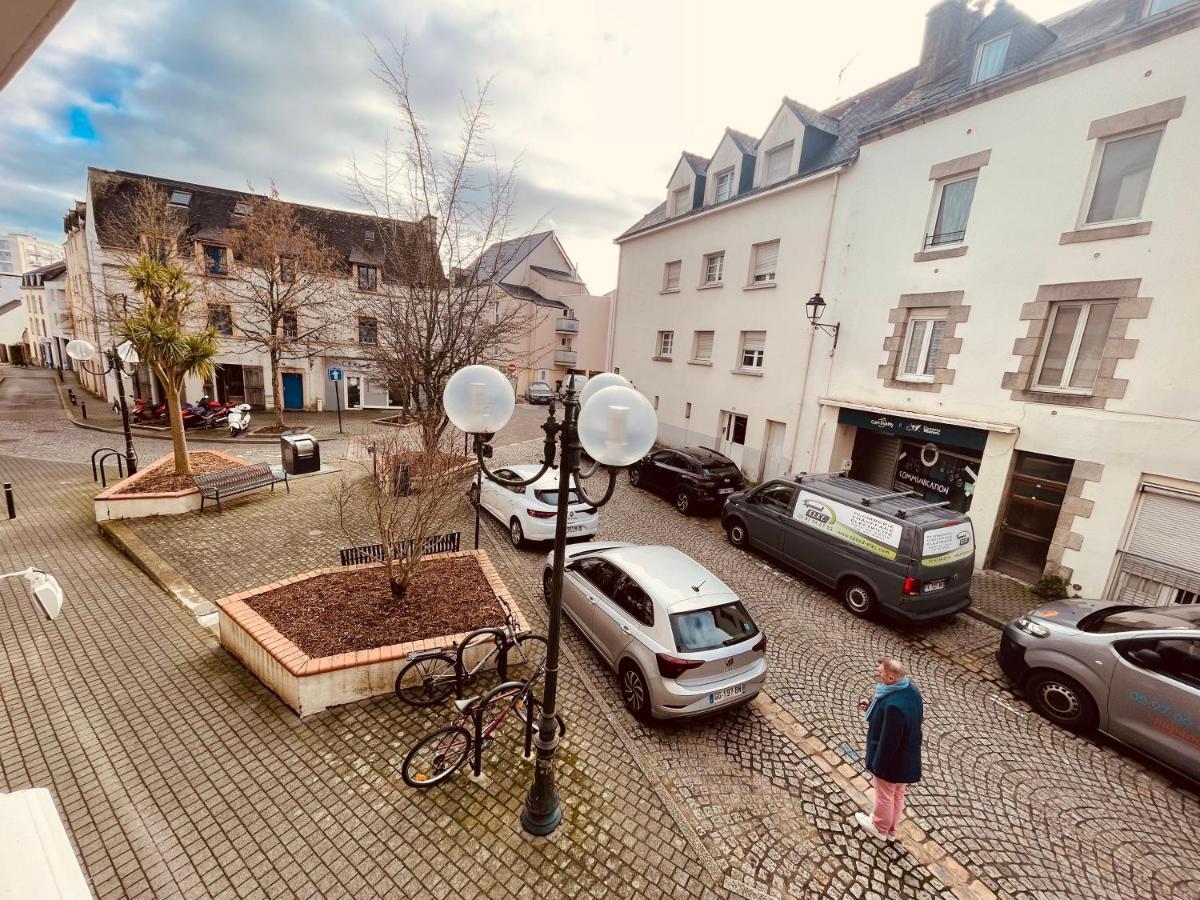Le Crystal, Spacieux T2 En Plein Centre Historique Vannes Exteriér fotografie